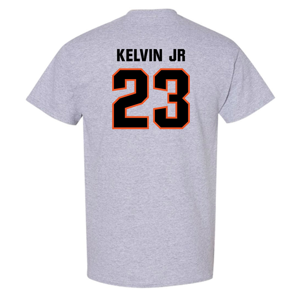 Oklahoma State - NCAA Men's Basketball : Mikey Kelvin Jr - Classic Shersey T-Shirt-1