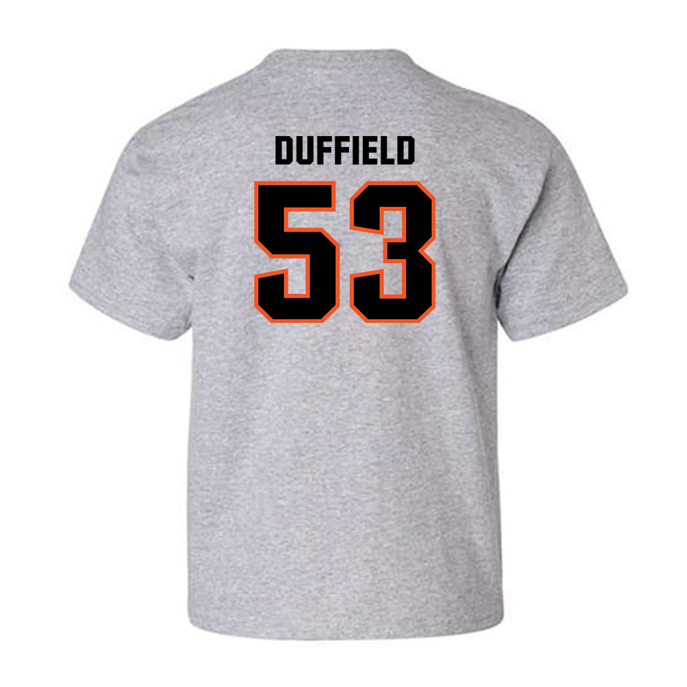 Oklahoma State - NCAA Football : Jaxson Duffield - Classic Shersey Youth T-Shirt-1
