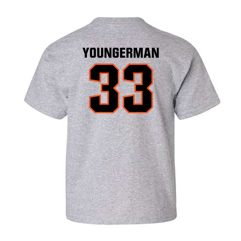 Oklahoma State - NCAA Baseball : Sean Youngerman - Classic Shersey Youth T-Shirt-1