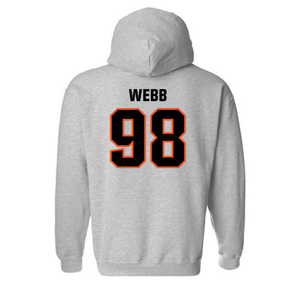 Oklahoma State - NCAA Football : Luke Webb - Classic Shersey Hooded Sweatshirt-1