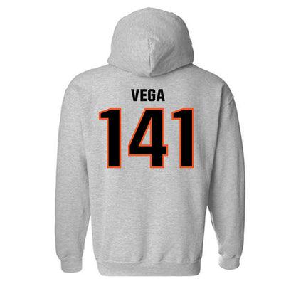 Oklahoma State - NCAA Wrestling : Sergio Vega - Classic Shersey Hooded Sweatshirt-1