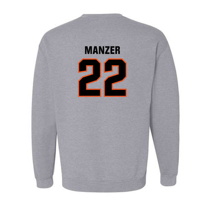 Oklahoma State - NCAA Men's Basketball : Brooks Manzer - Classic Shersey Crewneck Sweatshirt