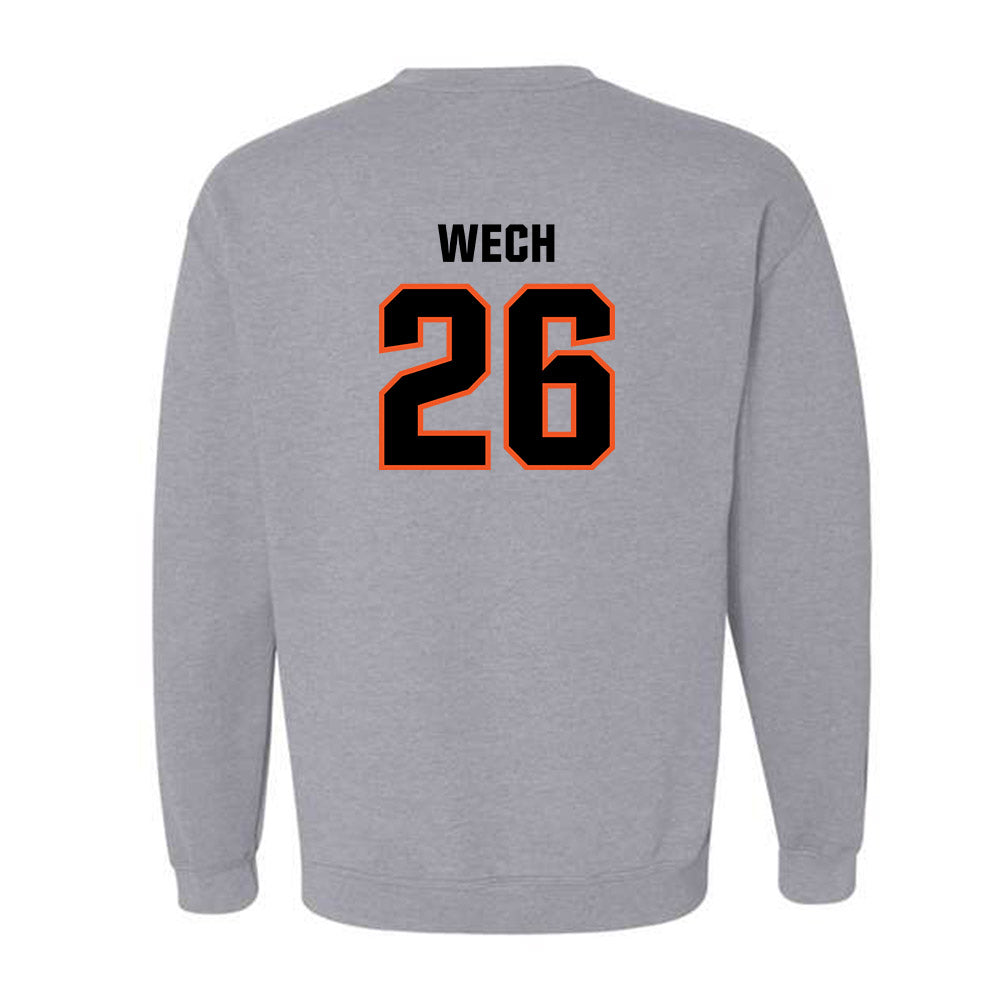 Oklahoma State - NCAA Baseball : Noah Wech - Classic Shersey Crewneck Sweatshirt-1