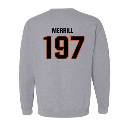 Oklahoma State - NCAA Wrestling : Cody Merrill - Classic Shersey Crewneck Sweatshirt-1