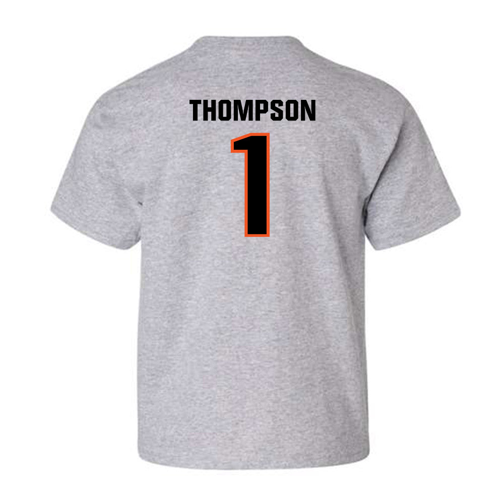 Oklahoma State - NCAA Men's Basketball : Bryce Thompson - Classic Shersey Youth T-Shirt