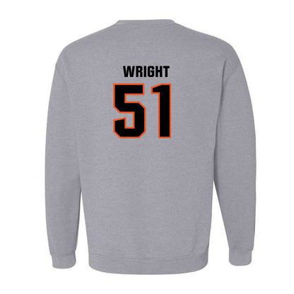 Oklahoma State - NCAA Men's Basketball : John-Michael Wright - Classic Shersey Crewneck Sweatshirt