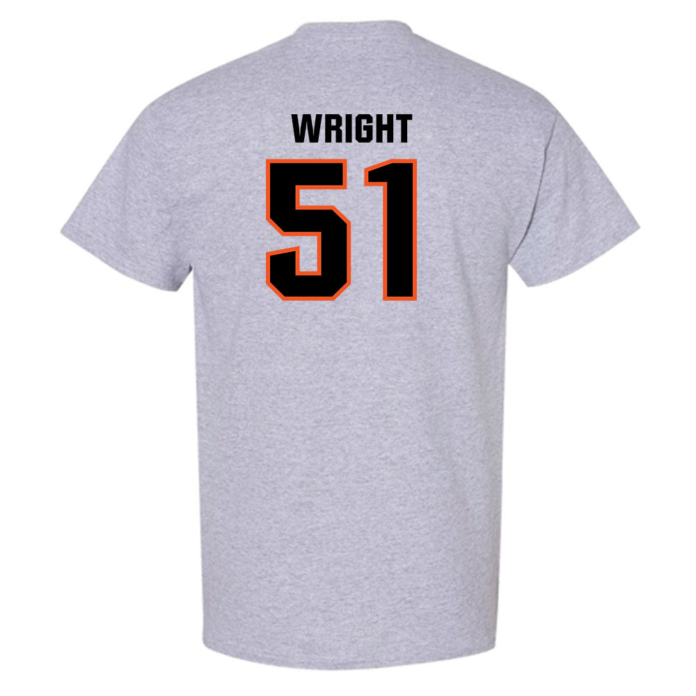 Oklahoma State - NCAA Men's Basketball : John-Michael Wright - Classic Shersey T-Shirt