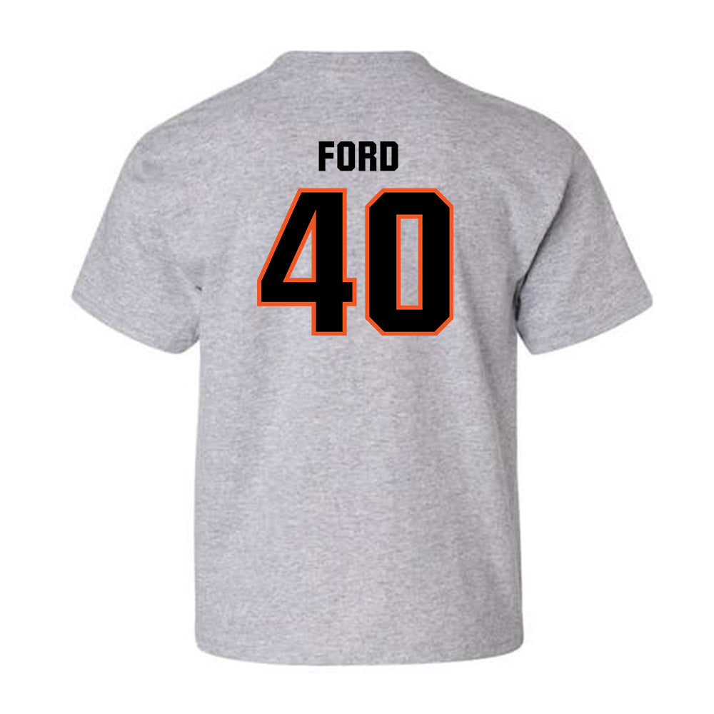 Oklahoma State - NCAA Football : Josh Ford - Classic Shersey Youth T-Shirt