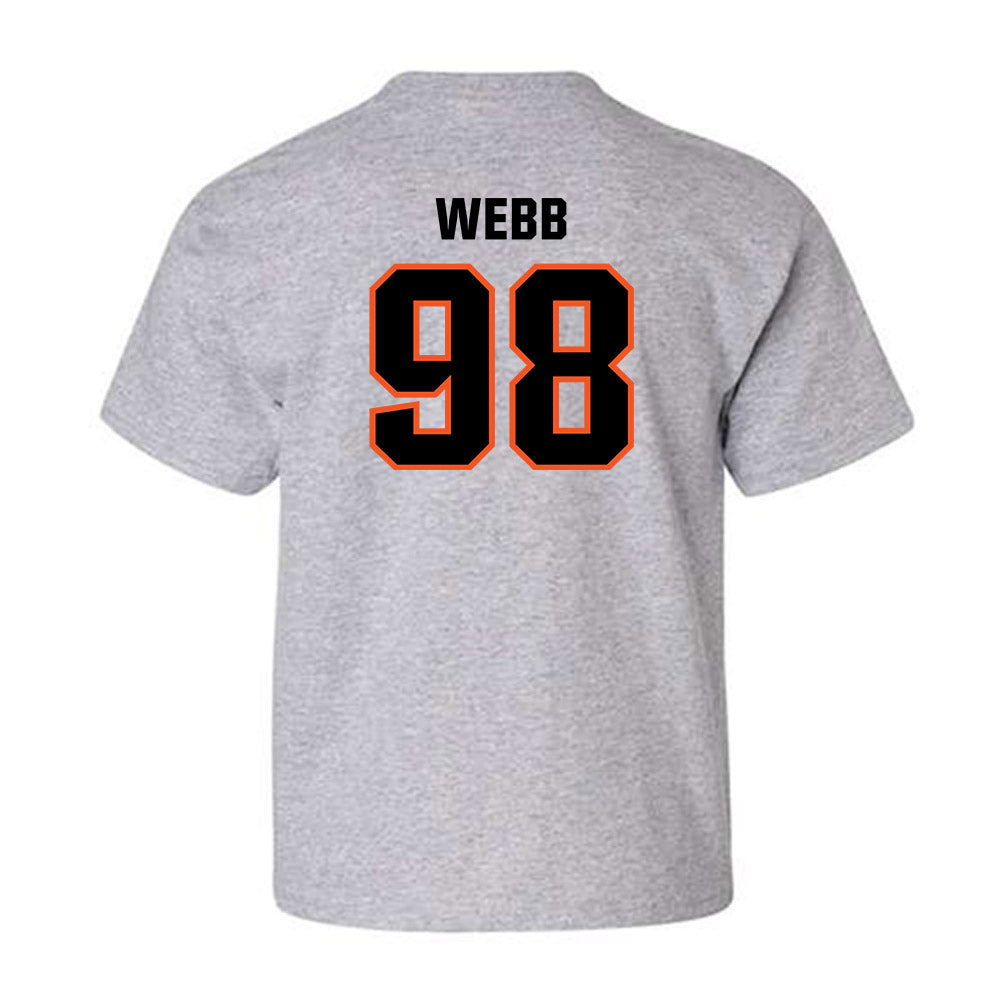 Oklahoma State - NCAA Football : Luke Webb - Classic Shersey Youth T-Shirt-1