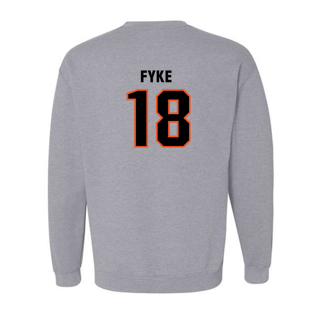 Oklahoma State - NCAA Baseball : Kai Fyke - Classic Shersey Crewneck Sweatshirt-1