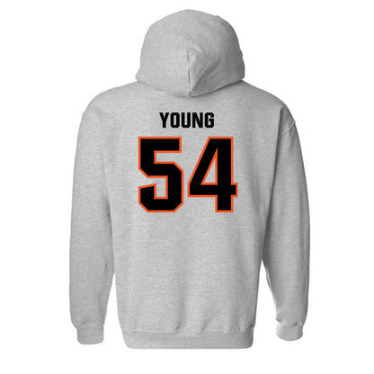 Oklahoma State - NCAA Football : Austin Young - Classic Shersey Hooded Sweatshirt