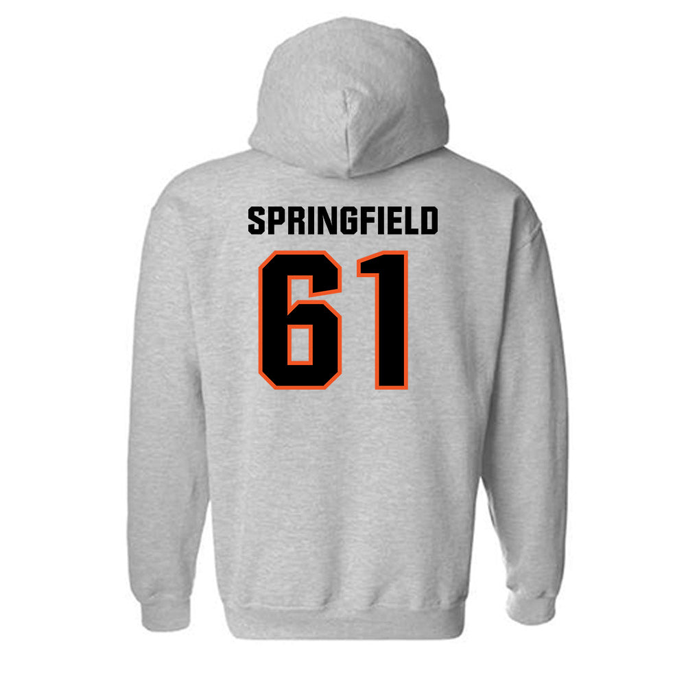 Oklahoma State - NCAA Football : Jake Springfield - Classic Shersey Hooded Sweatshirt