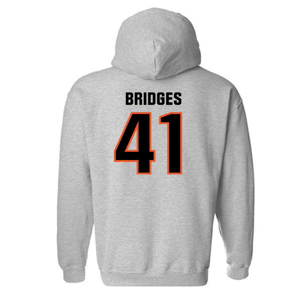 Oklahoma State - NCAA Baseball : Bowen Bridges - Classic Shersey Hooded Sweatshirt