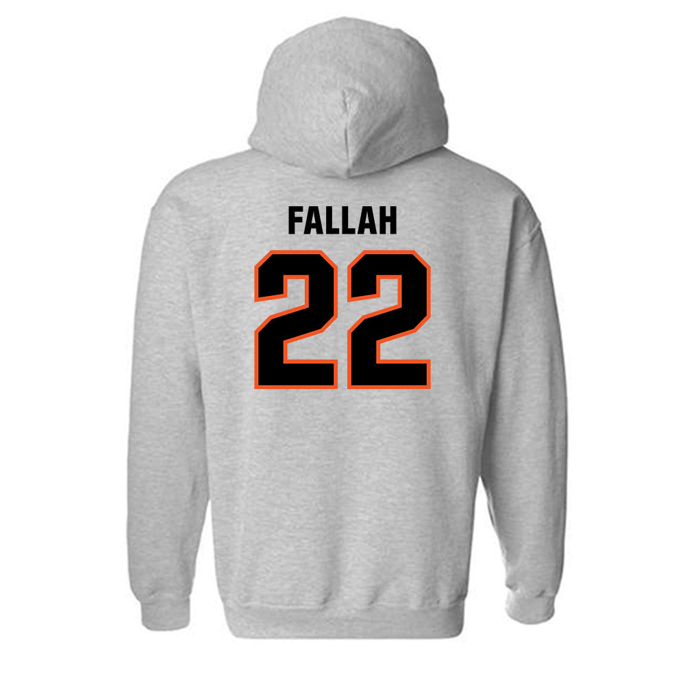 Oklahoma State - NCAA Men's Basketball : Parsa Fallah - Classic Shersey Hooded Sweatshirt-1