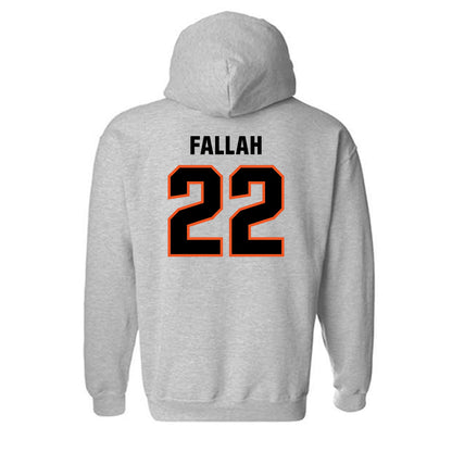 Oklahoma State - NCAA Men's Basketball : Parsa Fallah - Classic Shersey Hooded Sweatshirt-1
