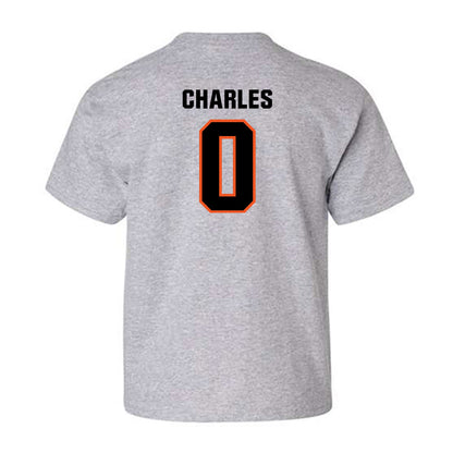 Oklahoma State - NCAA Football : Malik Charles - Classic Shersey Youth T-Shirt-1