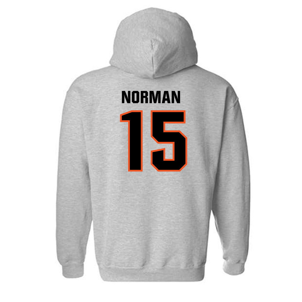 Oklahoma State - NCAA Baseball : Sebastian Norman - Classic Shersey Hooded Sweatshirt-1
