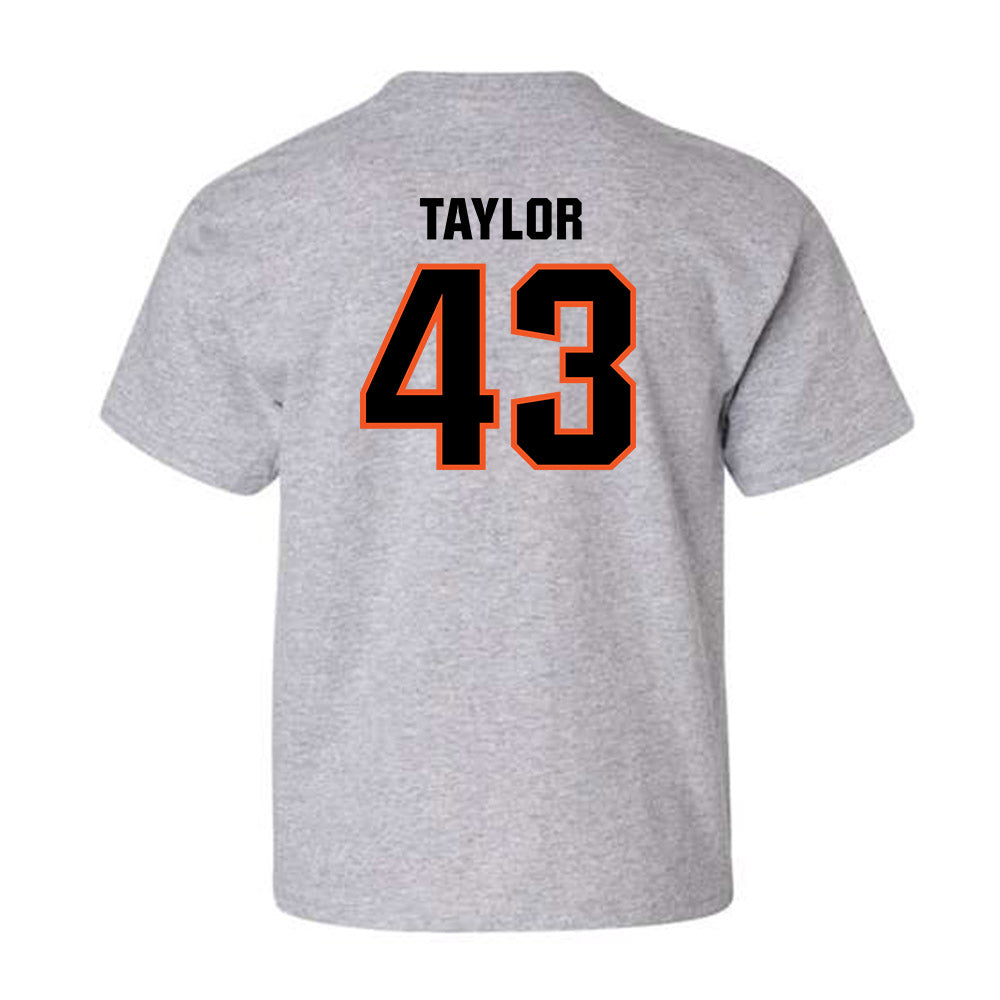 Oklahoma State - NCAA Baseball : Riley Taylor - Classic Shersey Youth T-Shirt