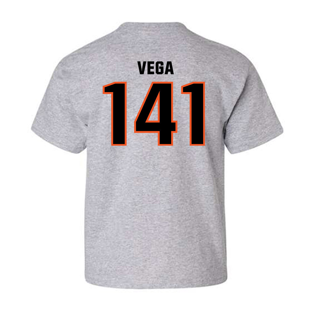 Oklahoma State - NCAA Wrestling : Sergio Vega - Classic Shersey Youth T-Shirt-1