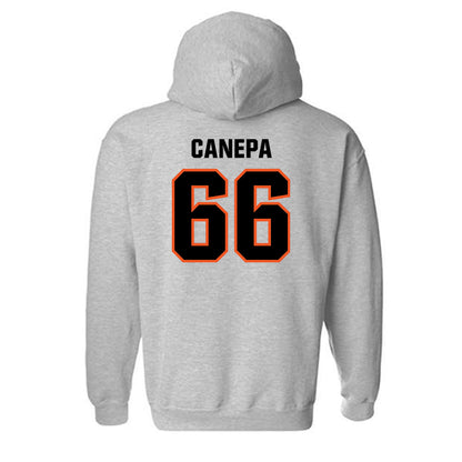 Oklahoma State - NCAA Football : Louie Canepa - Classic Shersey Hooded Sweatshirt-1