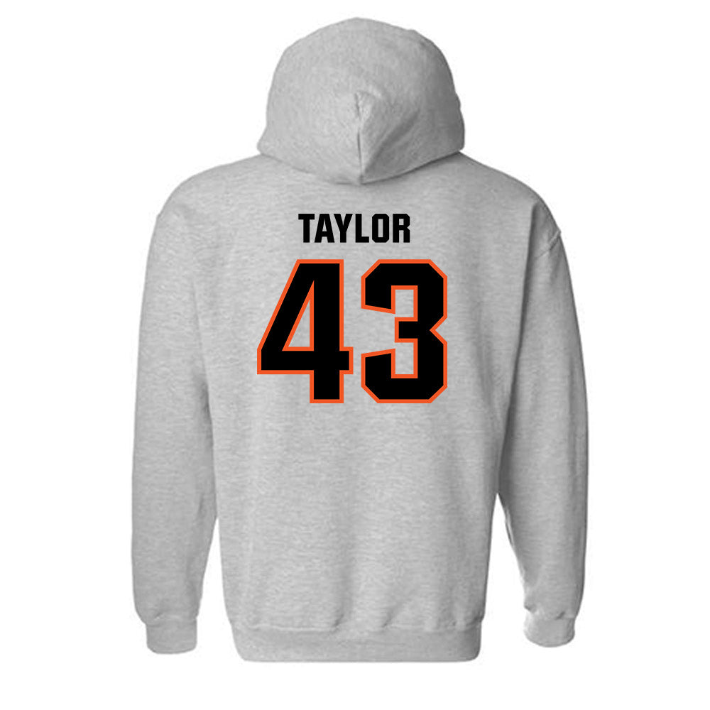 Oklahoma State - NCAA Baseball : Riley Taylor - Classic Shersey Hooded Sweatshirt