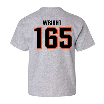 Oklahoma State - NCAA Wrestling : Jaxen Wright - Classic Shersey Youth T-Shirt