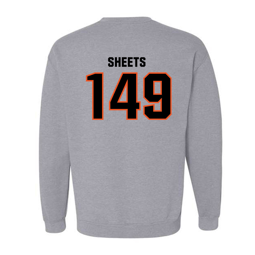 Oklahoma State - NCAA Wrestling : Cutter Sheets - Classic Shersey Crewneck Sweatshirt