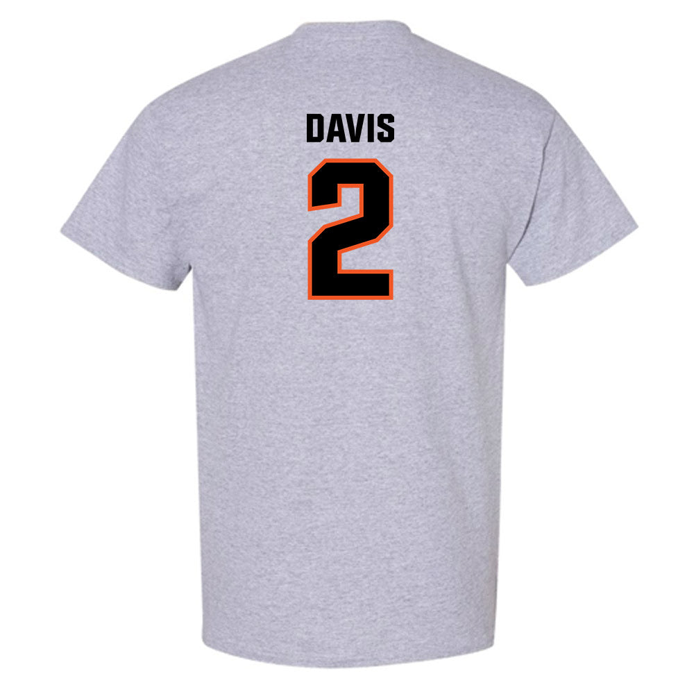 Oklahoma State - NCAA Football : Terrill Davis - Classic Shersey T-Shirt-1