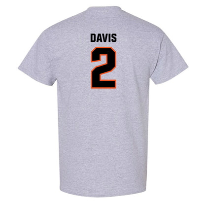 Oklahoma State - NCAA Football : Terrill Davis - Classic Shersey T-Shirt-1