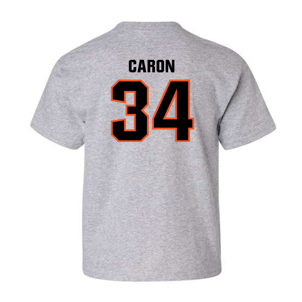 Oklahoma State - NCAA Men's Basketball : Tyler Caron - Classic Shersey Youth T-Shirt