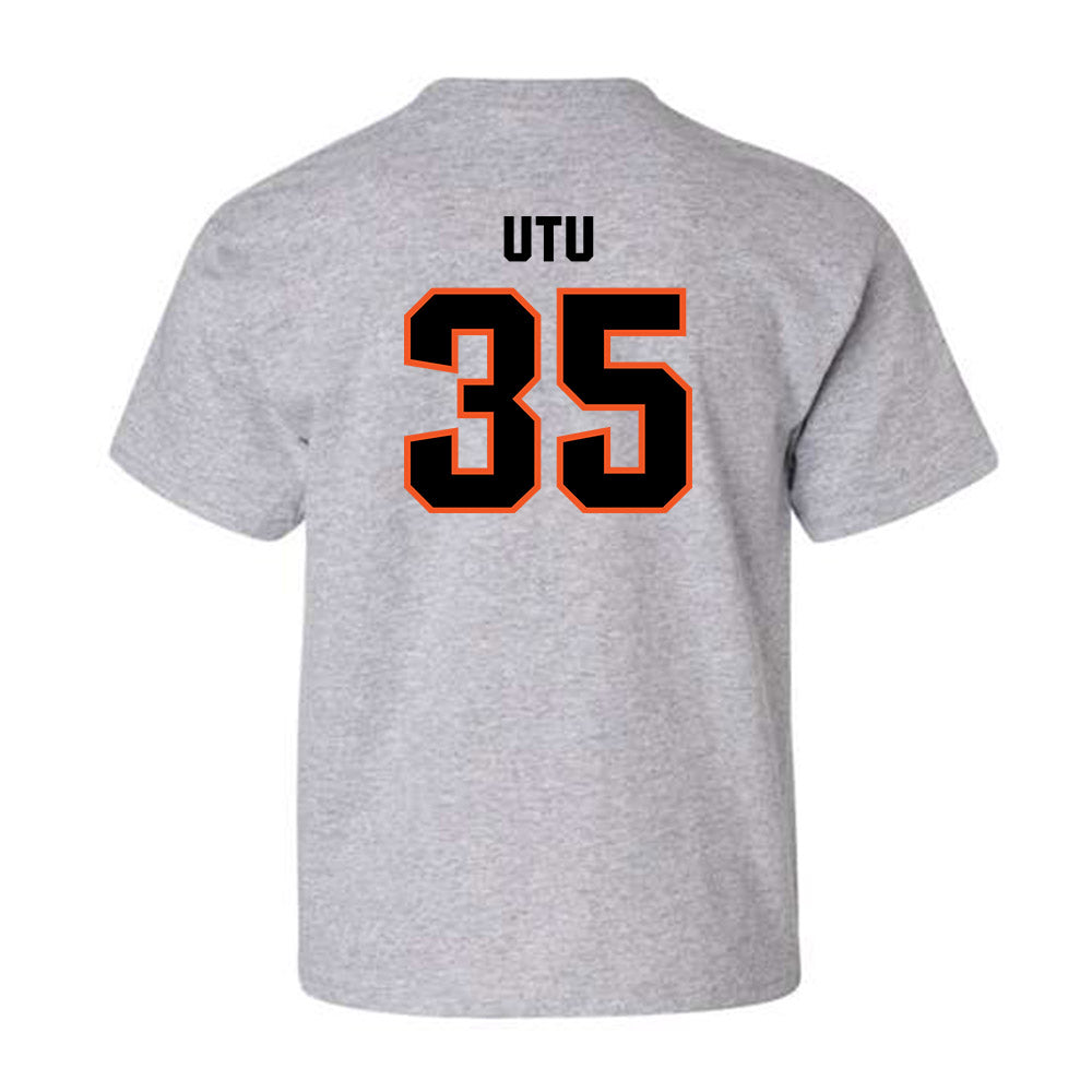 Oklahoma State - NCAA Football : Poasa Utu - Classic Shersey Youth T-Shirt