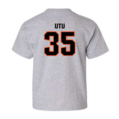 Oklahoma State - NCAA Football : Poasa Utu - Classic Shersey Youth T-Shirt