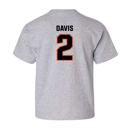 Oklahoma State - NCAA Football : Terrill Davis - Classic Shersey Youth T-Shirt-1