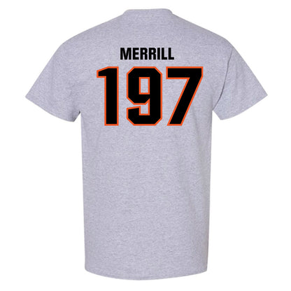 Oklahoma State - NCAA Wrestling : Cody Merrill - Classic Shersey T-Shirt-1