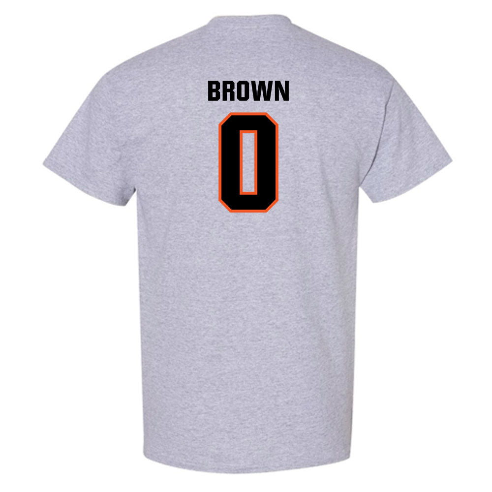 Oklahoma State - NCAA Men's Basketball : Naz Brown - Classic Shersey T-Shirt