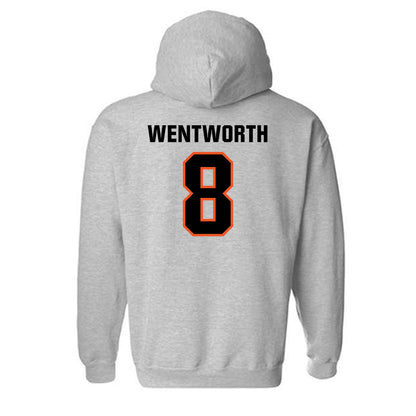 Oklahoma State - NCAA Baseball : TP Wentworth - Classic Shersey Hooded Sweatshirt-1
