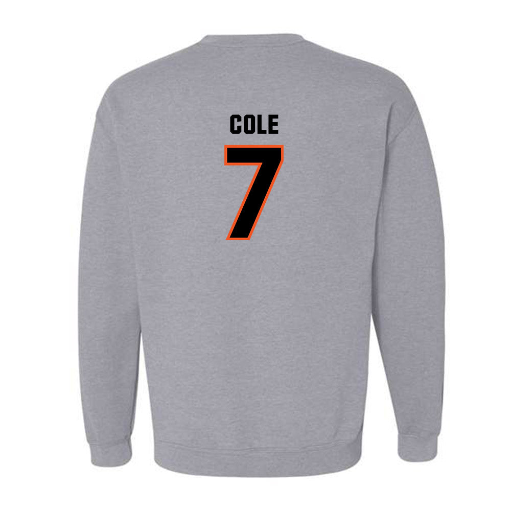 Oklahoma State - NCAA Men's Basketball : Kirk Cole - Classic Shersey Crewneck Sweatshirt-1