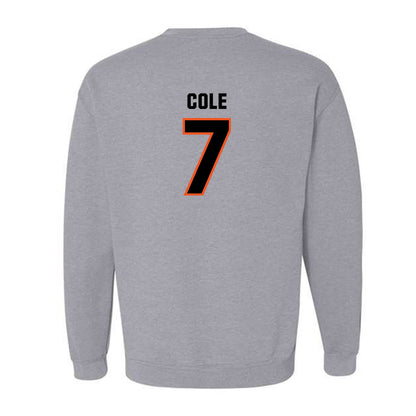 Oklahoma State - NCAA Men's Basketball : Kirk Cole - Classic Shersey Crewneck Sweatshirt-1