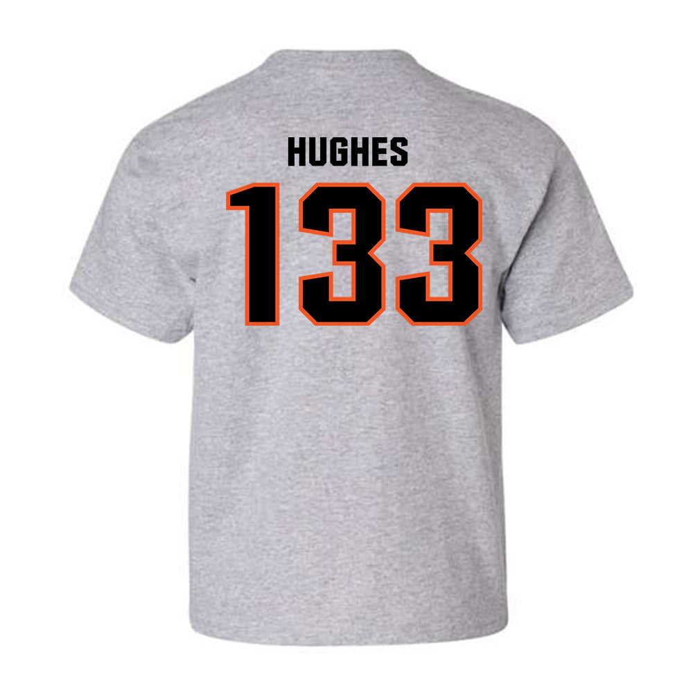 Oklahoma State - NCAA Wrestling : Cael Hughes - Classic Shersey Youth T-Shirt