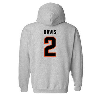 Oklahoma State - NCAA Football : Terrill Davis - Classic Shersey Hooded Sweatshirt-1