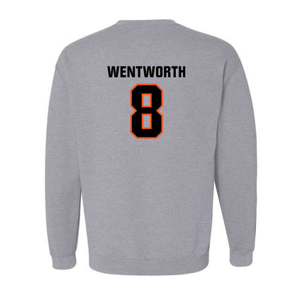 Oklahoma State - NCAA Baseball : TP Wentworth - Classic Shersey Crewneck Sweatshirt-1