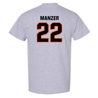 Oklahoma State - NCAA Men's Basketball : Brooks Manzer - Classic Shersey T-Shirt