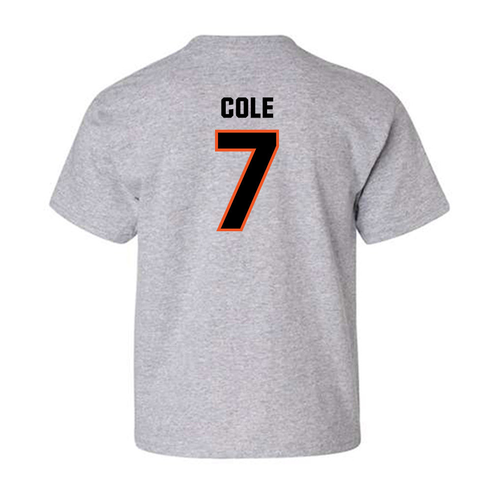 Oklahoma State - NCAA Men's Basketball : Kirk Cole - Classic Shersey Youth T-Shirt-1