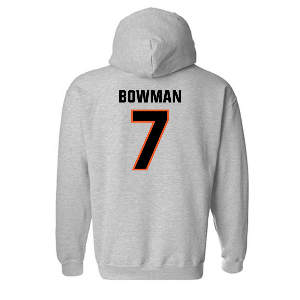 Oklahoma State - NCAA Football : Alan Bowman - Classic Shersey Hooded Sweatshirt