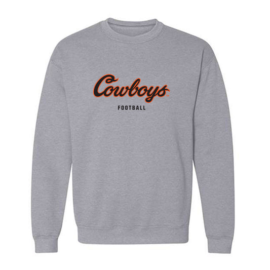 Oklahoma State - NCAA Football : Makale Smith - Classic Shersey Crewneck Sweatshirt-0