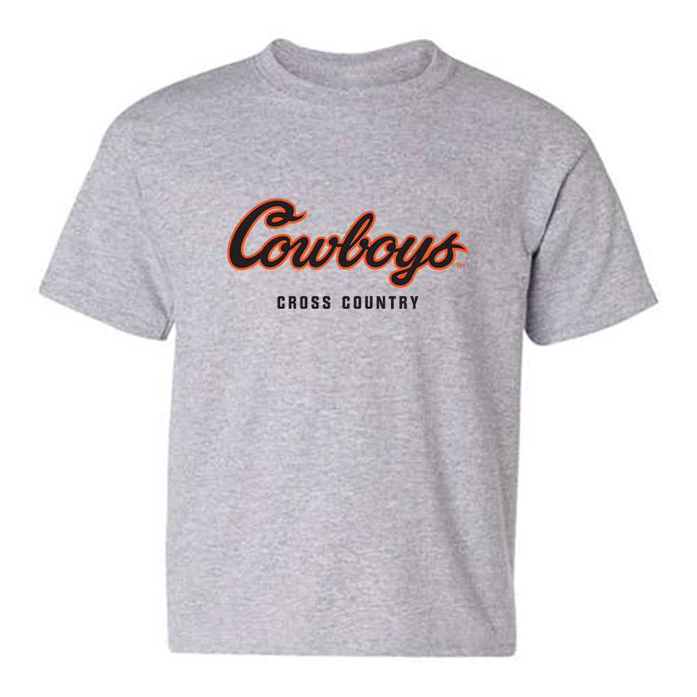 Oklahoma State - NCAA Men's Cross Country : Ethan Stovall - Classic Shersey Youth T-Shirt-0