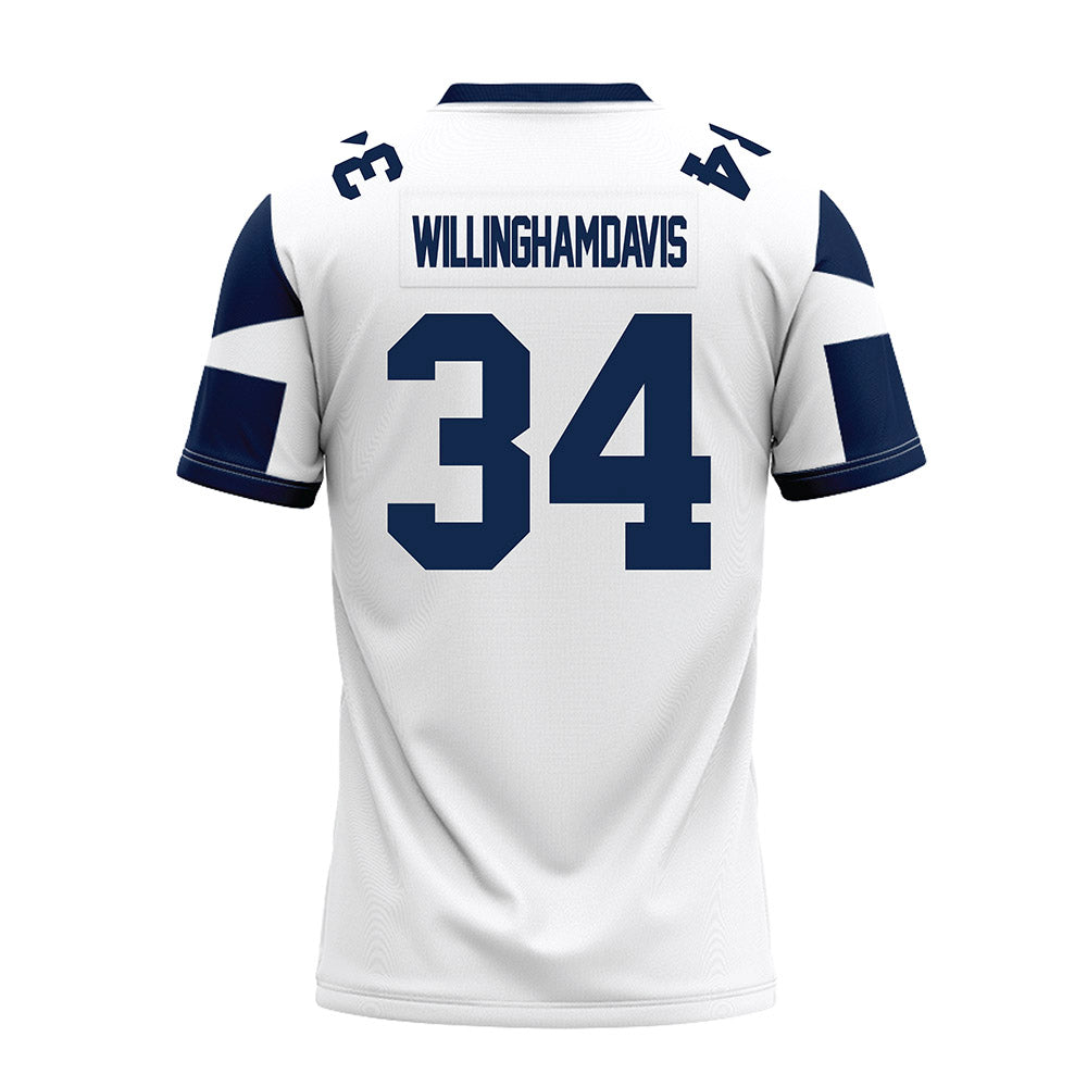 BU - NCAA Football : Zac Willingham-Davis - Premium Football Jersey-1