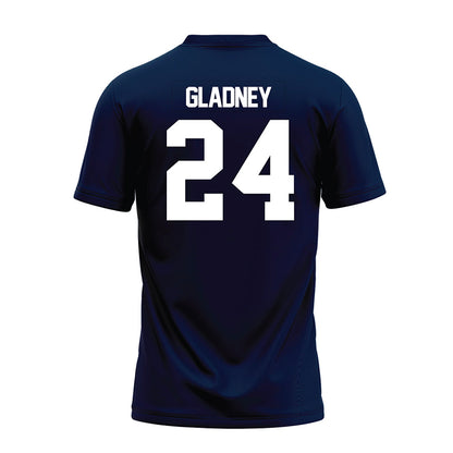 Georgia Southern - NCAA Football : Phillip Gladney - Navy Premium Football Jersey-1