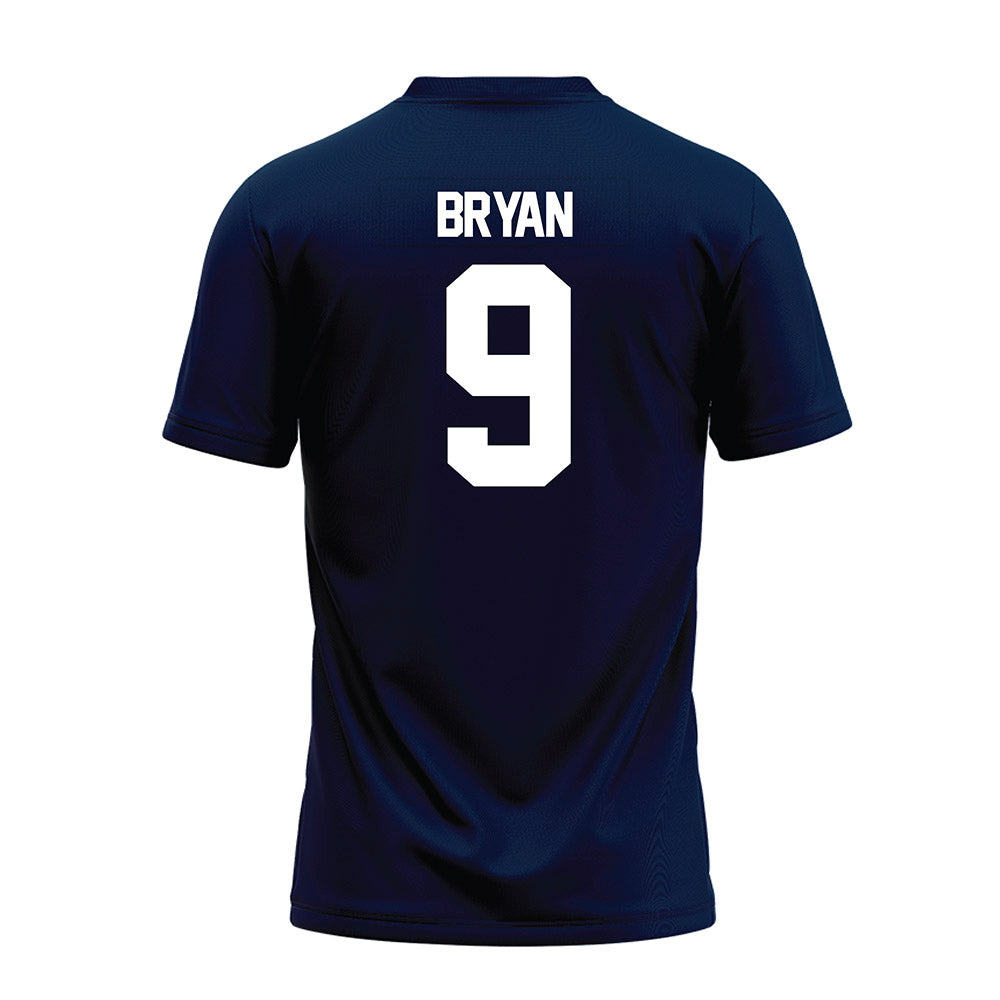 Georgia Southern - NCAA Football : Weston Bryan - Navy Premium Football Jersey-1