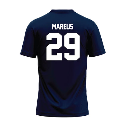 Georgia Southern - NCAA Football : Brelan Mareus - Navy Premium Football Jersey-1